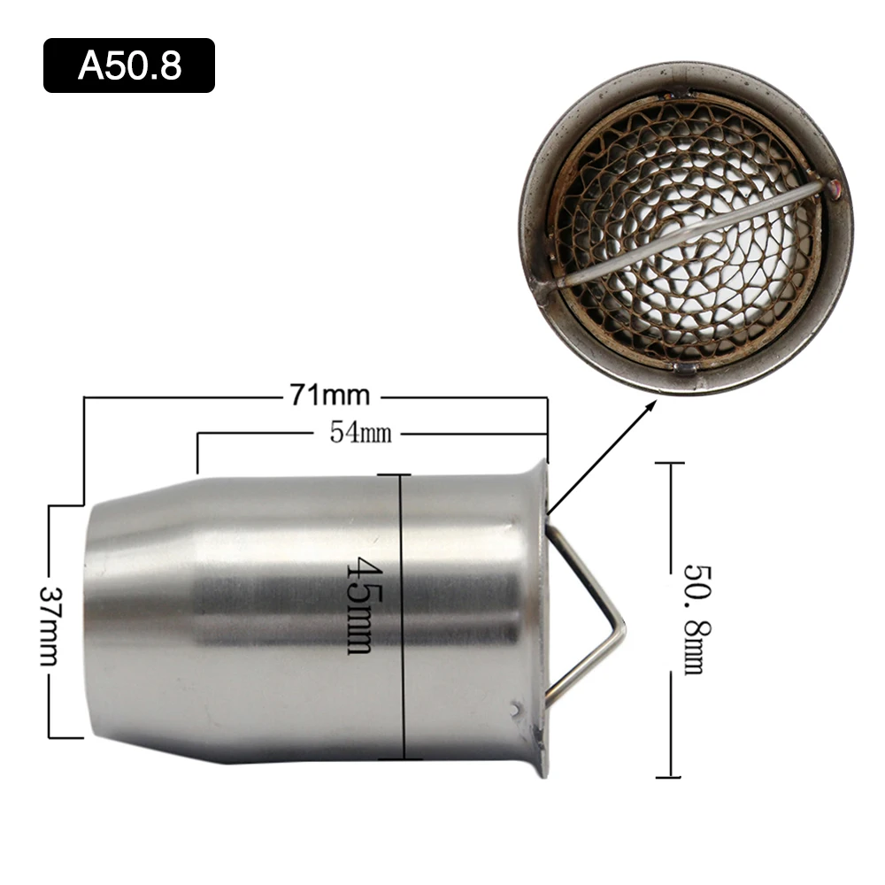 Alconstar-мотоцикл выхлопной дБ убийца для Akrapovic Yoshimura глушитель катализатор дБ убийца глушитель шумоподавитель - Цвет: A-01