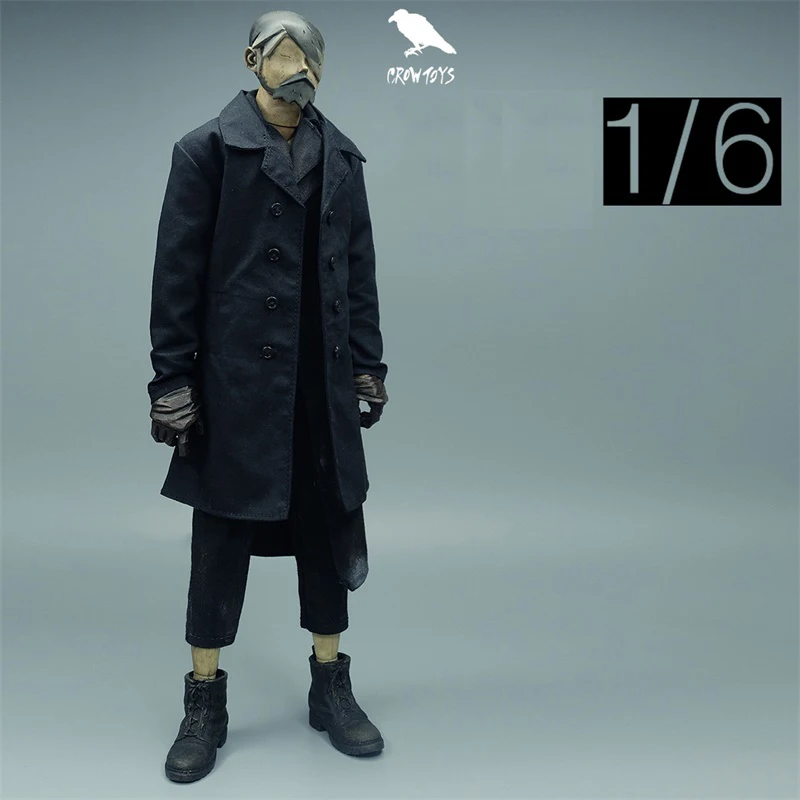 

Горячая Распродажа 3ATOYS CROWDHTOYS модное черное пальто рубашка брюки Меч Модель костюм в основном 12-дюймовая кукла для сборки