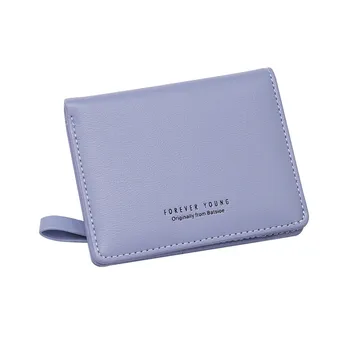 

MAIOUMY Short Wallet Women Fresh Student Bag Simple Multi-card Seat Buckle Coin Purse Women slim female wallet for credit cards