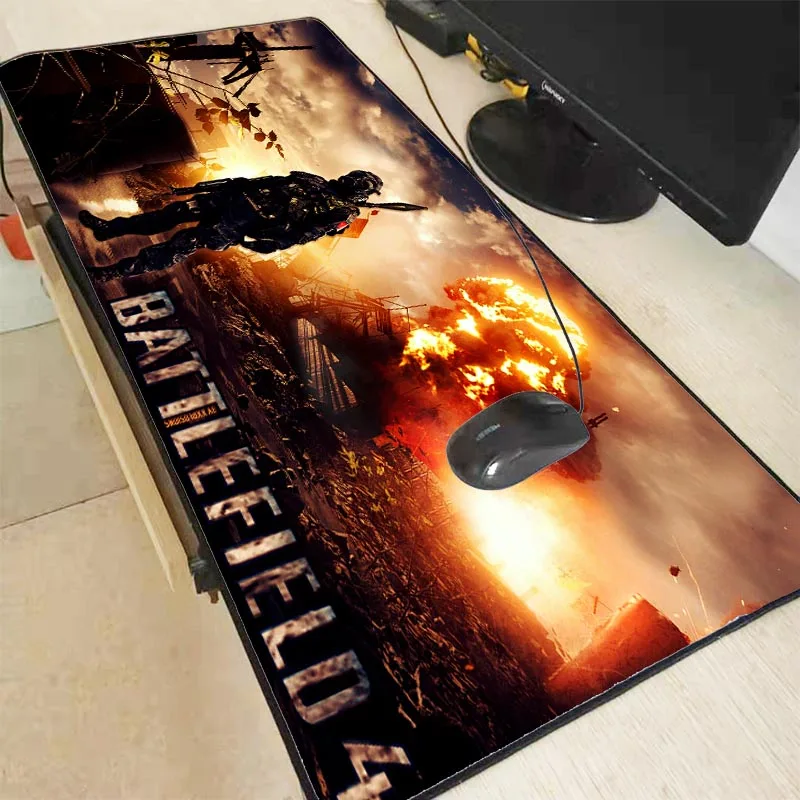 Mairuige Battlefield 3 коврик для клавиатуры большой фиксирующий край коврик для мыши Размер 90x40 см коврики для мыши лучший игровой коврик для мыши геймер Коврик для мыши