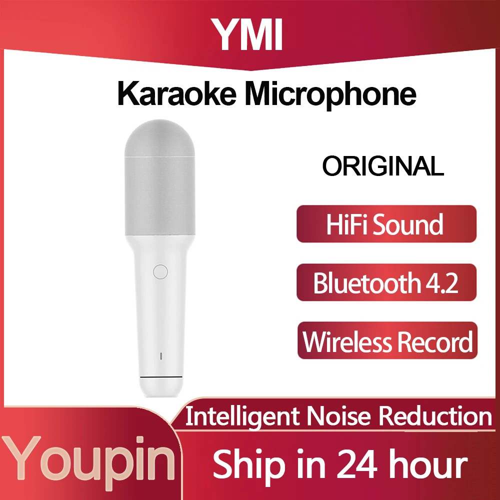 Xiaomi Youpin Microphone YMI Bluetooth Integrated Karaoke Microphone