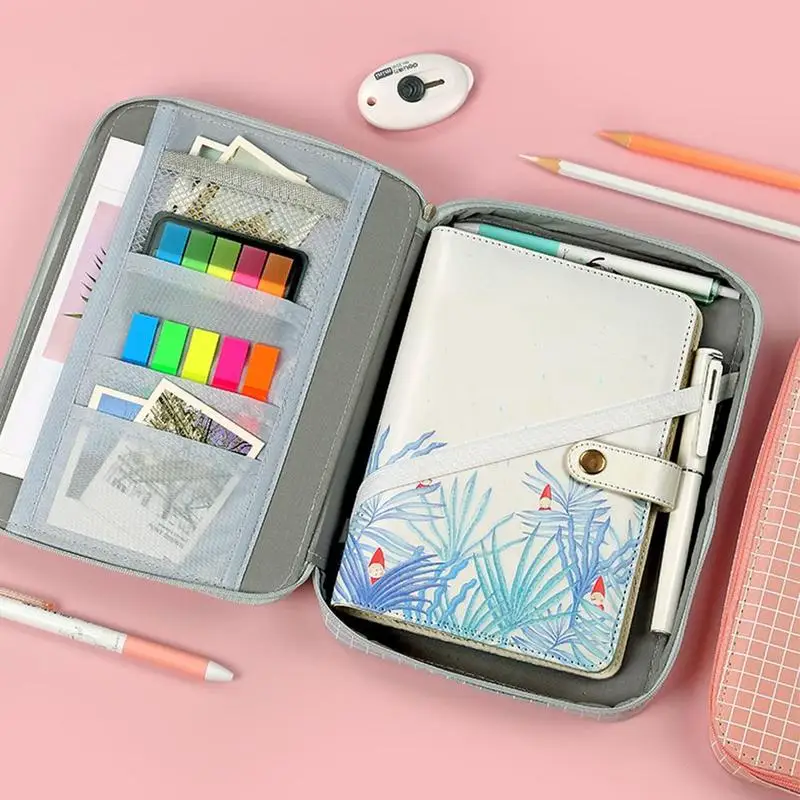 

Female Simple Multi-function Large Capacity Pencil Bag Korea Small Fresh Junior High School Students Creative Cute Stationery