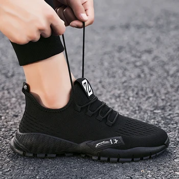 

GOODRSSON size men's non-slip casual shoes wear-resistant running shoes men's breathable sports shoes