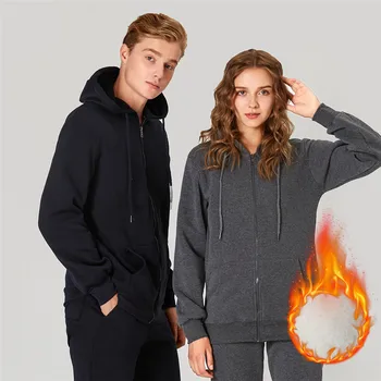 

Solid color zipper cardigan Hooded couple fashion hoodies Casual Youth Street Hip Hop High Street Sweatshirt Spring fall coat