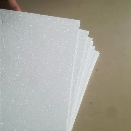20*30 Cm Glitter Foam Paper Paper-Cut Scrapbook Sticker Kids DIY Craft Handmade Material Wedding Party Decoration Spong Paper white