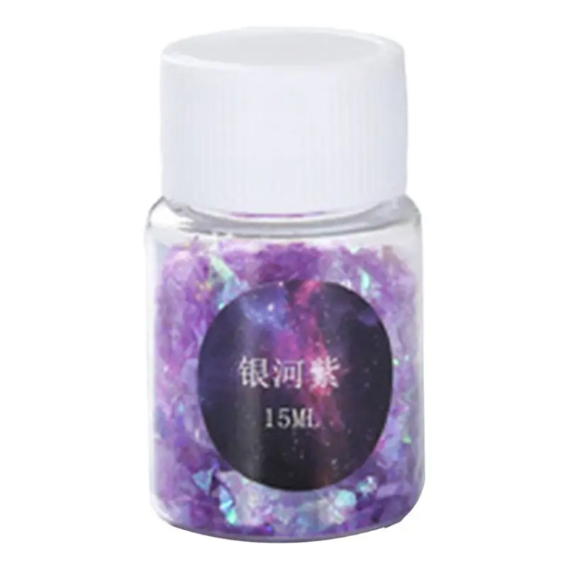 

Colorful Shell Sugar Broken Pieces Flashing Debris Resin Jewelry Making Filling B95F