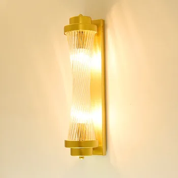 

Wall Lamp Bedside Lamp Bedroom Minimalist Modern European-and American-Style Living Room Balcony Stairs Hallway Wall Lamps 6093