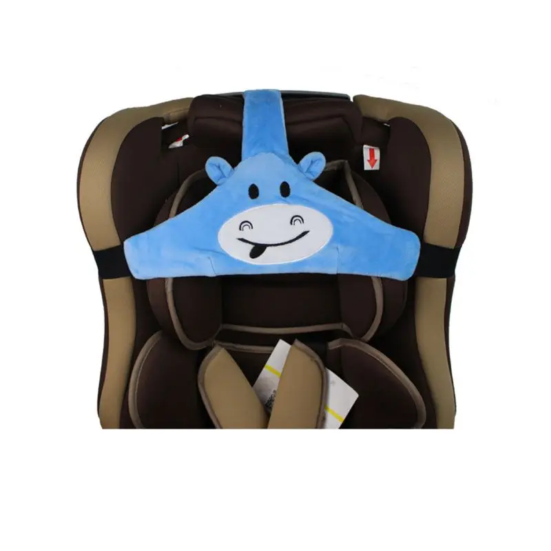 Регулируемая детская Автомобильная безопасная подушка для сиденья, подушка для головы, фиксированная повязка для сна для малыша, автомобильный защитный подголовник, защита для головы