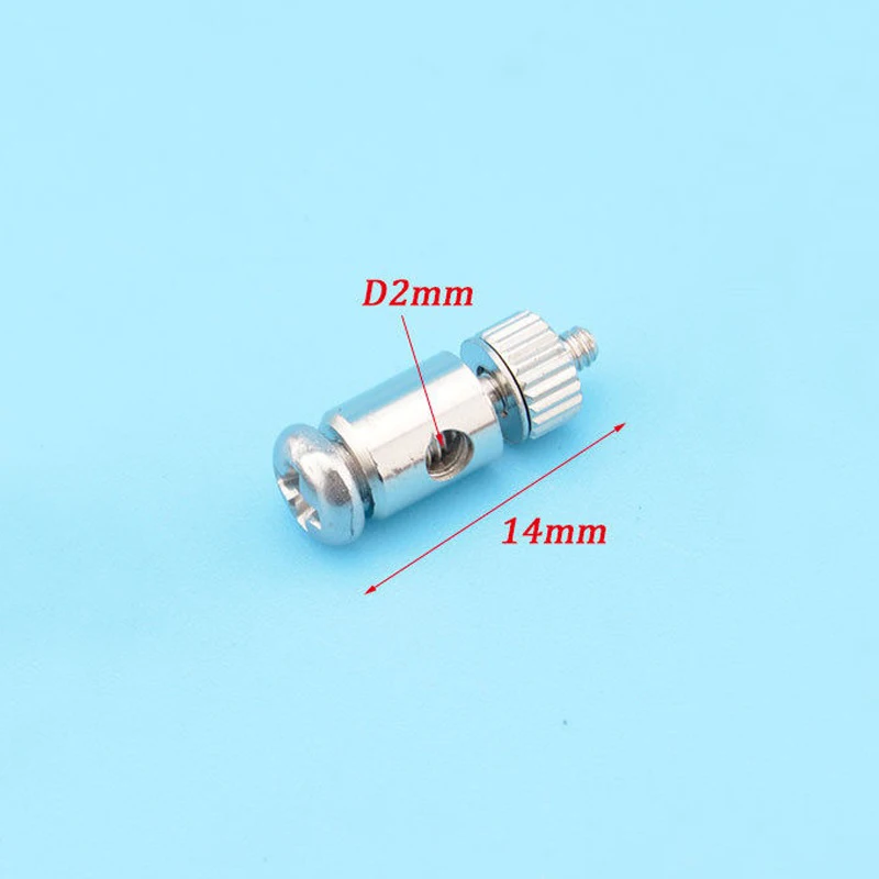 10Pcs RC Airplane Stopper Servo Connectors Adjustable Easy Diameter D2mm For Rc Airplane Helicopter