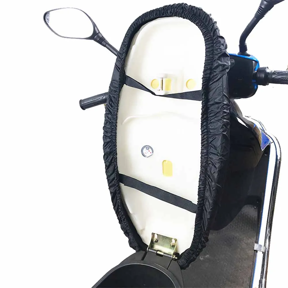 Водонепроницаемая и пылезащитная подушка для скутеров, Универсальный мотоциклетный солнцезащитный чехол на сиденье, кепка, седло для скутера, защита от солнца