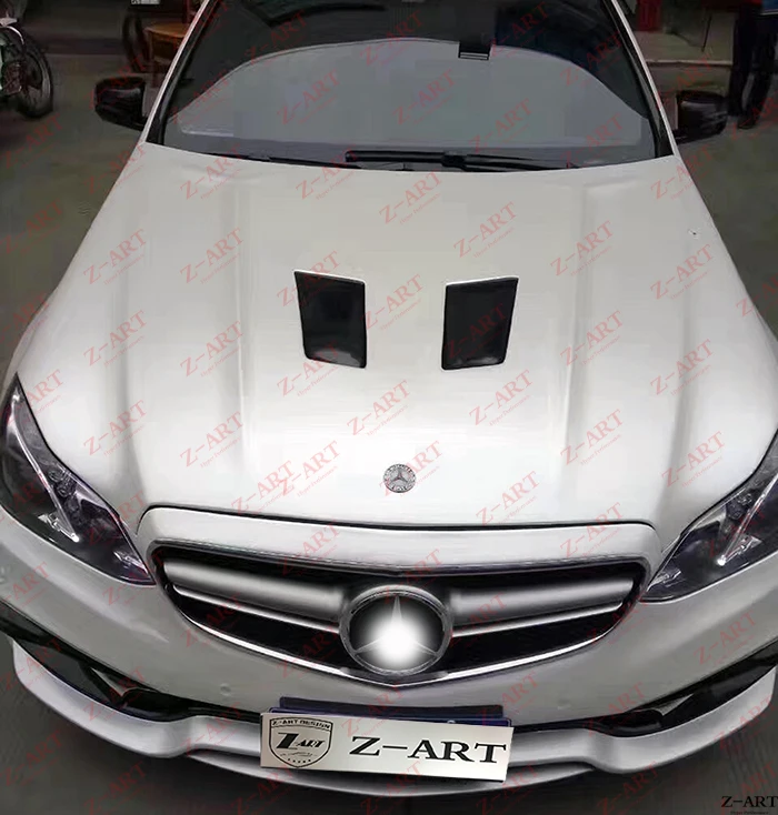 2013- Z-ART капот двигателя из углеродного волокна для Mercedes Benz E класс крышка двигателя из углеродного волокна для W212 капот двигателя из углеродного волокна
