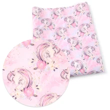 Давид аксессуары 50*140 см лошадь высокое качество полиэстер хлопок ткань DIY материалы ручной работы Свадебный подарок обертывание, c8677