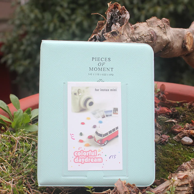 Type 4 Мини-альбом Fuji Once Imaging Insert Photo Album может положить 64 листа Polaroid Mini photo paper карманный альбом тепловой переплет - Цвет: Type 4