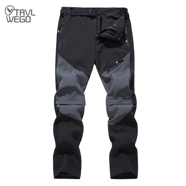 Outdoor Hiking Detachable Pants, Work Pants Stretch Men