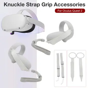 

VR Accessories For Oculus Quest 2 VR Headset Touch Controller Grip Knuckle Strap Adjustable Wrist Strap For Oculus Quest2