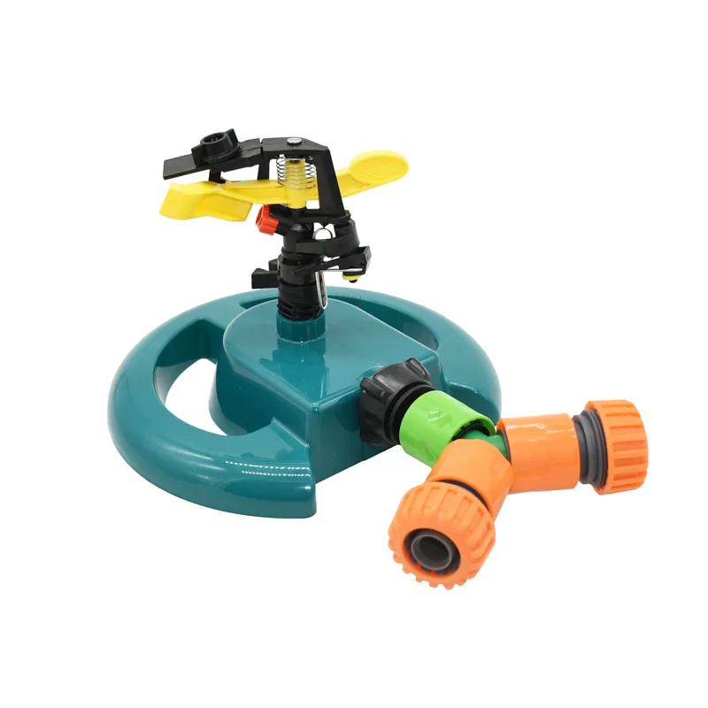 Garden Adjustable Rocker nozzle With support 360 degrees rotary jet nozzle Agricultural Irrigation Sprinklers 1pcs