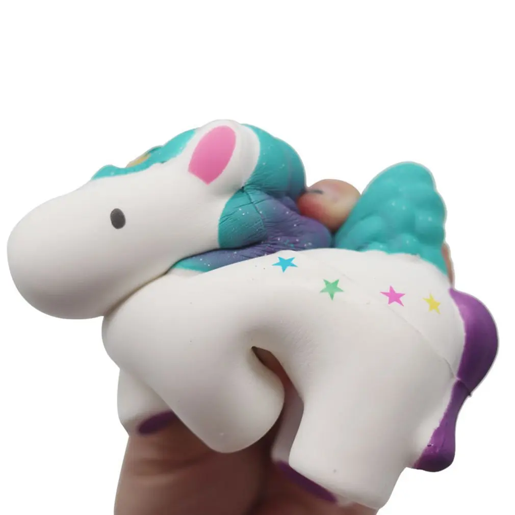 Simulated Flying Horse Unicorn Slow Rising Antistress squishys Toys For Hands Gift For Kids Adults Squish Relieves Stress Toy