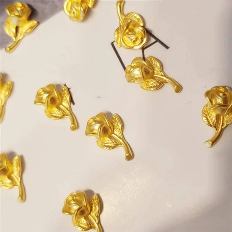 1PCS Real 24K Yellow Gold Pendant Women 