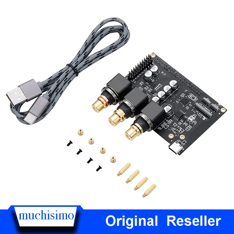 

Khadas Tone Board DIY USB External Sound Card HiFi Audio Decoder Entension Board for VIMS Edition With ES9038Q2M