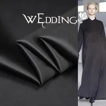 Новинка 140 см ширина шелк 29 Momme бренд Шармез ткань серая гладкокрашеная ткань для Diy шитье платье Распродажа