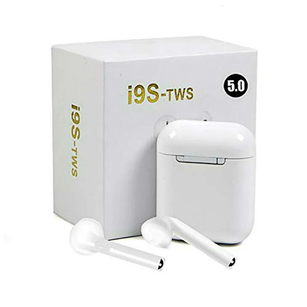 

Original I9S TWS Mini Wireless Bluetooth Earphone Earbuds Stereo Sports With Mic Headset For Phone Andorid Ios Para Earphones