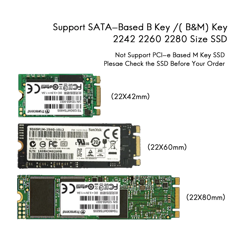 Корпус SSD SSK SHE C320 из алюминия с USB 3 1 на M.2 NGFF|Корпус жесткого диска| |