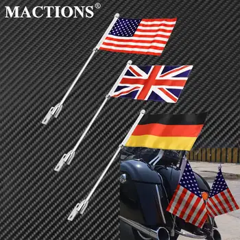 

Motorcycle Luggage Rack Mount Flag Pole Rear Side For Indian Chief Vintage For Indian Chief Classic For Indian Chief Dark Horse