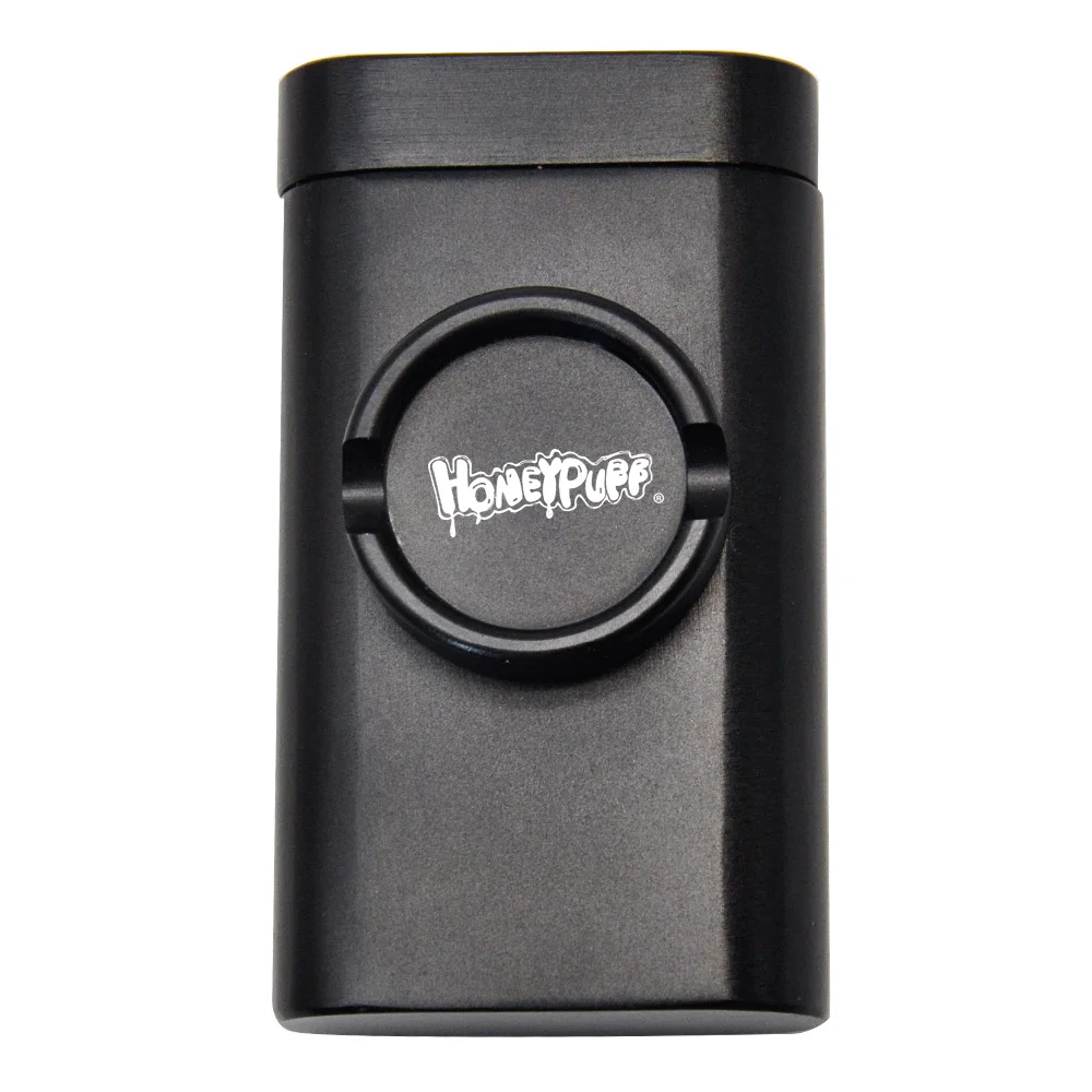 Honeypuff алюминиевый травяной Точильщик Pinch One htter & Dugout чехол для трубы с хранения