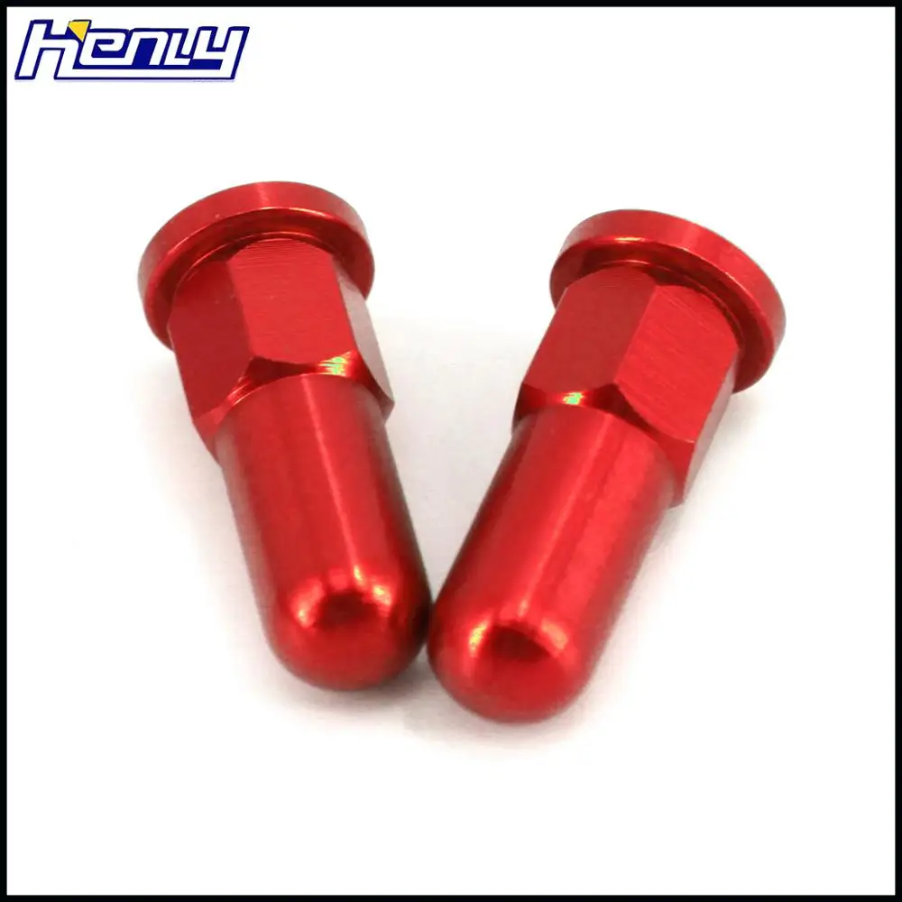 CNC красный заготовки замок обода крышки шайбы для HONDA CR 125 250 CRF 250R 450R 250X 450X