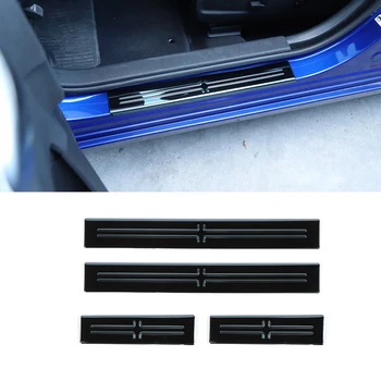 

Outer Door Sill Guards Plate Threshold Cover Decoration for Dodge Charger 2015-2020 Car Interior Accessories Stainless Steel