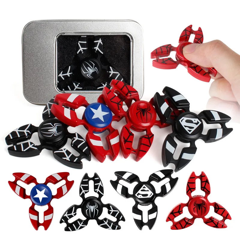 spiderman spinner toy