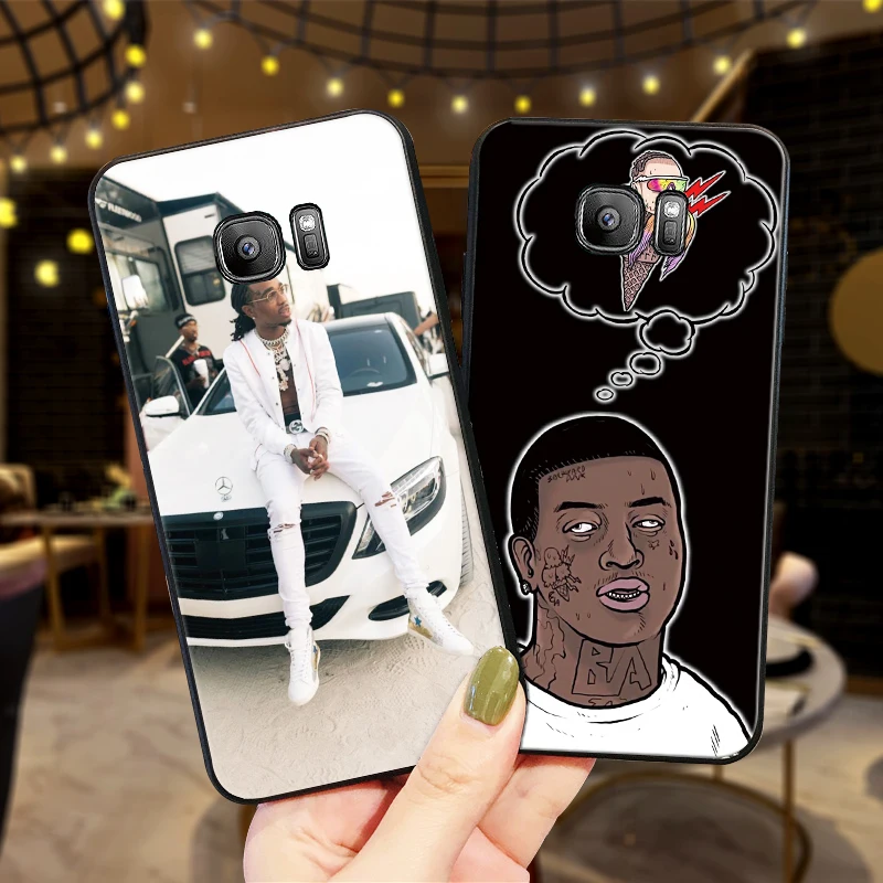 migos Mobile Phone Cases for Samsung A5 3 6 7 8 9 10 A10 A20 30 40 50 60 70 M40 Soft Silicone Cover | Мобильные телефоны и