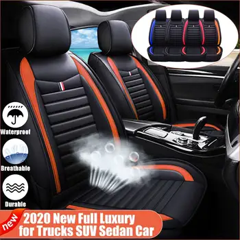 

Universal PU Leather Car Front Seat Cushion Cover Anti Slip Soft Waterproof For toyota camry corolla For chevrolet captiva 2012