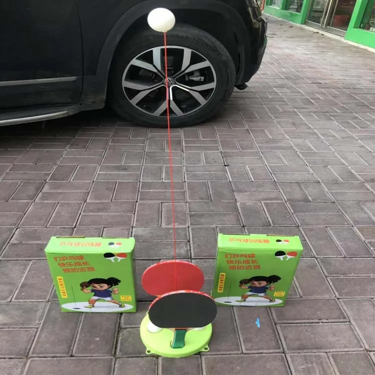 

Ping Pong Training Device of Self-Exercise Useful Product Household Children's Network Red Elasticity Flexible Shaft Suctorial S