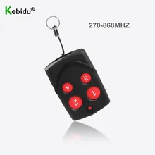 Kebidu controle remoto de freqüência completa 270-868 mhz 433 mhz controle remoto 315 mhz copiar controlador remoto para porta de garagem alarme clonagem duplicador