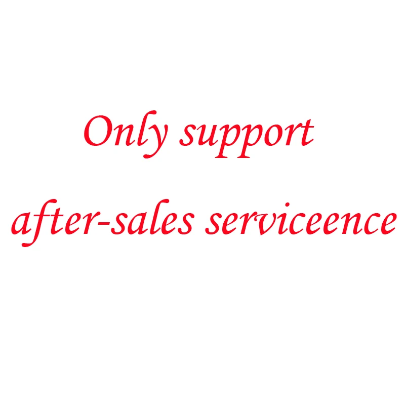 

For only Use to after sales service
