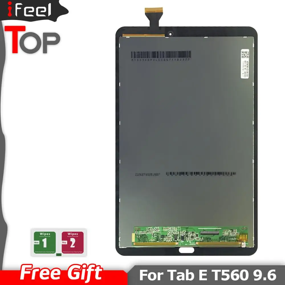 100% протестированный ЖК дисплей для Samsung GALAXY Tab E 9. 0 T560 WiFi T561 3G датчики сенсорный