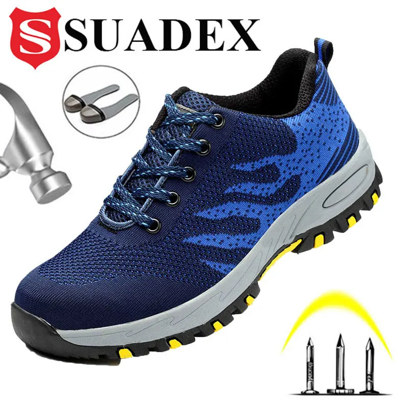 Work-Shoes Safety Sneakers Footwears Construction-Boots Steel Industrial-Security Women