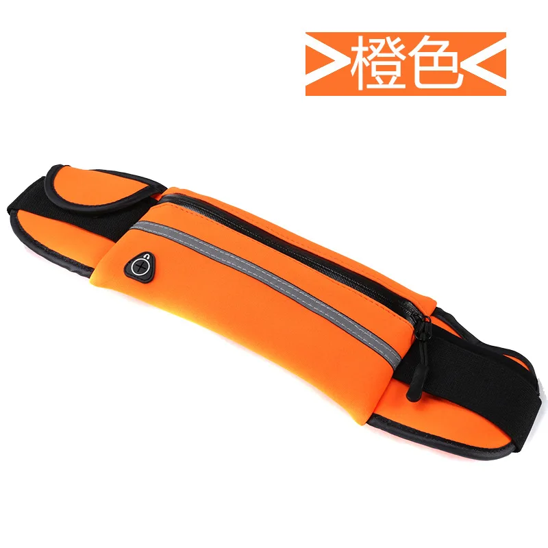 orange Пояс сумка чехол для телефона, для бега, пробежек, Водонепроницаемый Сумка Для Doogee X11 X50 X50L X53 X55 X60 X60L X70 X80 Y7 плюс BL12000 Pro - Цвет: orange