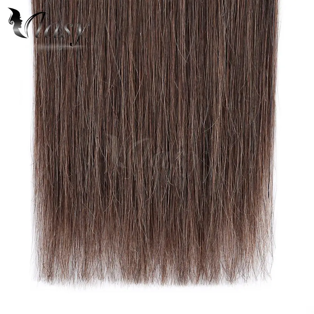 Vlasy 7pcs/set Machine Made Remy Human Hair Full Head Straight Clip In Human Hair Extensions 20'' 24'' 100g/set