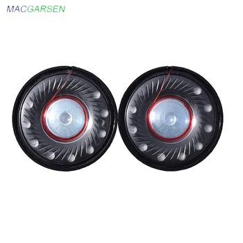 

40mm Headphone Speaker Horn Unit 32ohm 0.5W DIY HIFI Bluetooth Headset Moving Headphones Horns Titanium Speakers 2pcs