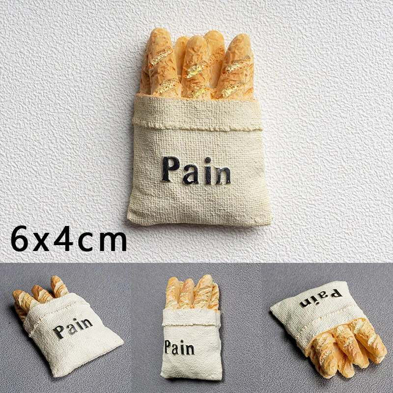 Магнит на холодильник Bionic 3d креативная имитация еды симпатичная магнитная