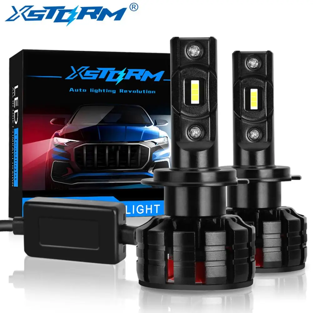 2 шт. H1 H3 H4 H7 Led Canbus H8 H11 HB3 9005 HB4 9006 светодиодный головной светильник s мини 100 Вт 16000LM