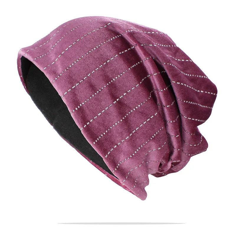 LOVINGSHA Skullies шапочки для женщин аксессуары Высокое качество Мужская Осенняя шапка модный дизайн унисекс Женские Эластичные крышки HT147