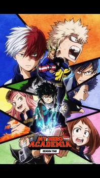 

My Hero Academia Anime Art Prints Manga Anime Fabric Canvas Art Prints,50 x 70 cm,No Frame