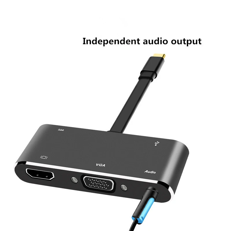 Станция dex usb type C HUB аудио с 4K HDMI VGA USB 3,0 для Samsung Galaxy S8 S8 Plus Note 8 huawei P20 mate 10 MacBook Pro