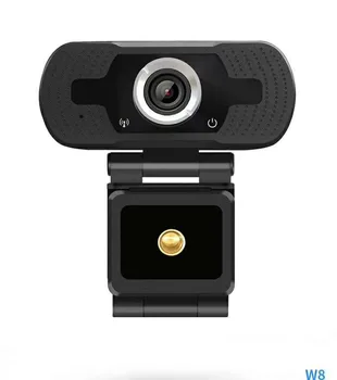 

USB HD 1080P Webcam High-end Video Call Computer Peripheral Web Camera for Microsoft Youtube PC Laptop Black