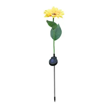

Solar Power LED Simulation Sunflower Light Outdoor Landscape Lamp for Yard Lawn Flowers Look Delicate and Beautiful