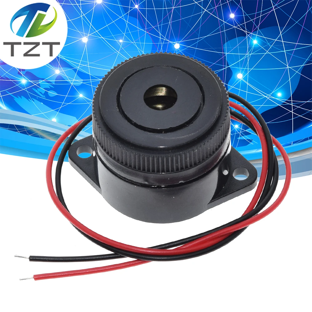 QSI-2910 90DB зуммер 29 5x24 5mm DC 12V активный пьезоэлектрический непрерывный звуковой