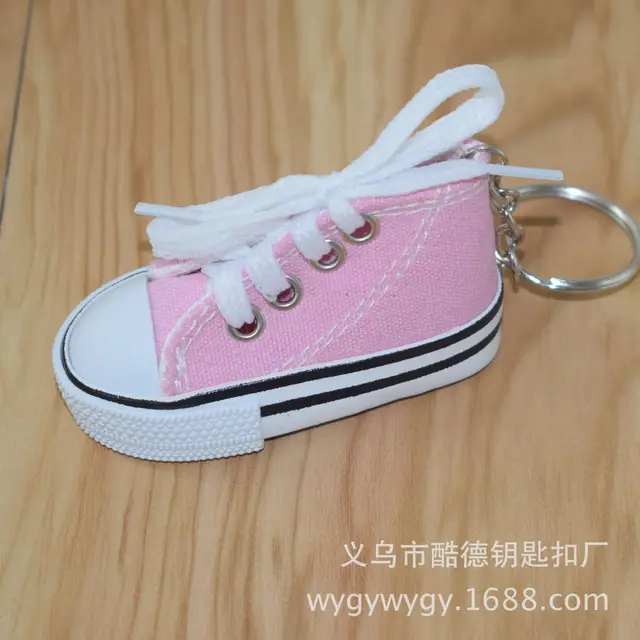 Huiswerk maken Weg huis Uitstekend Canvas Keychain Accessories | Canvas Simulation Shoes | Canvas Shoes  Keychain - 7.5cm - Aliexpress